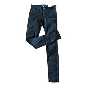 rag & bone Black Skinny Jeans  Size 26 made in the USA
